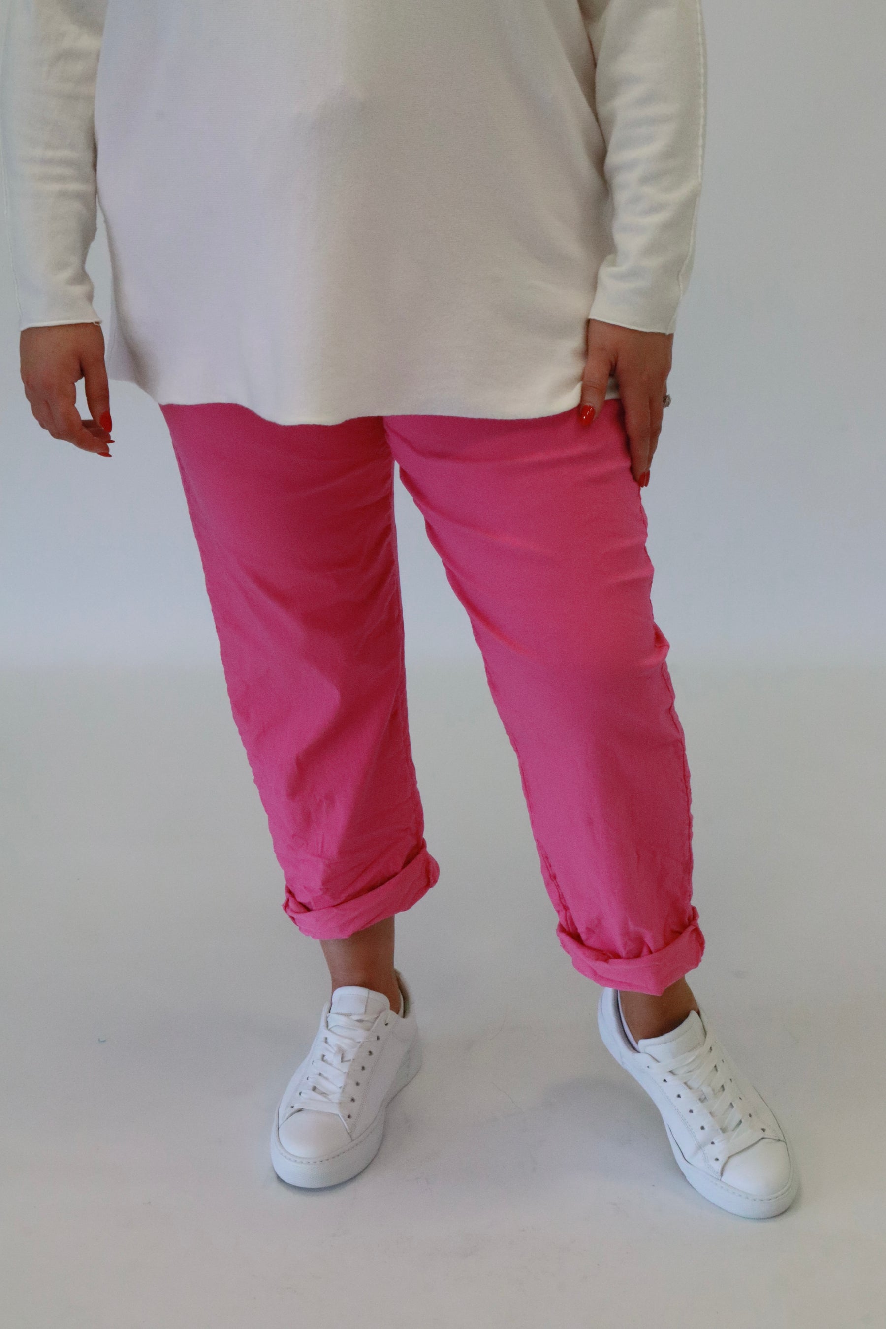 Grace Jogger in Fuchsia