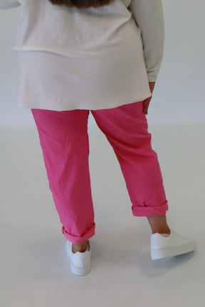 Grace Jogger in Fuchsia