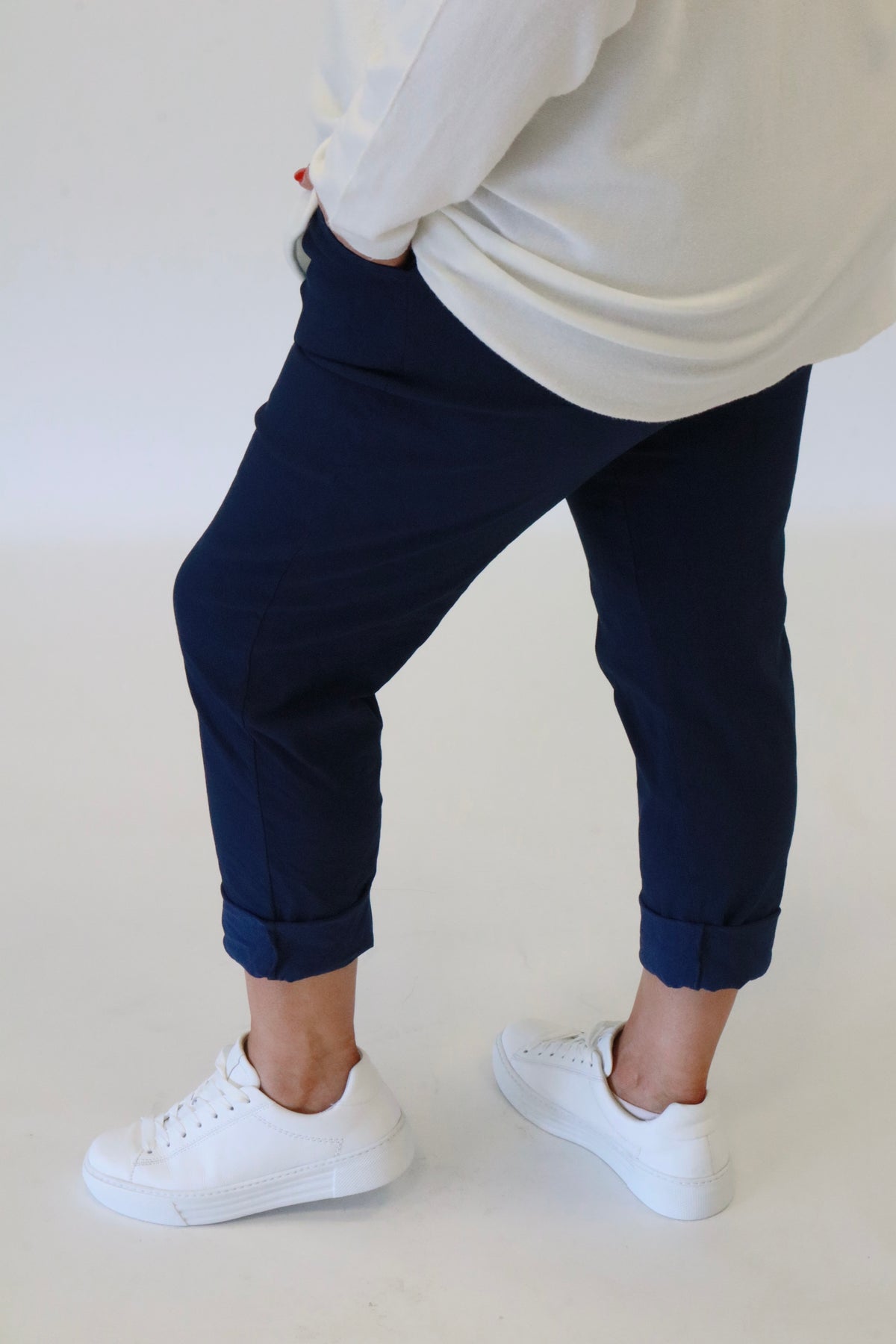 Grace Jogger in Navy