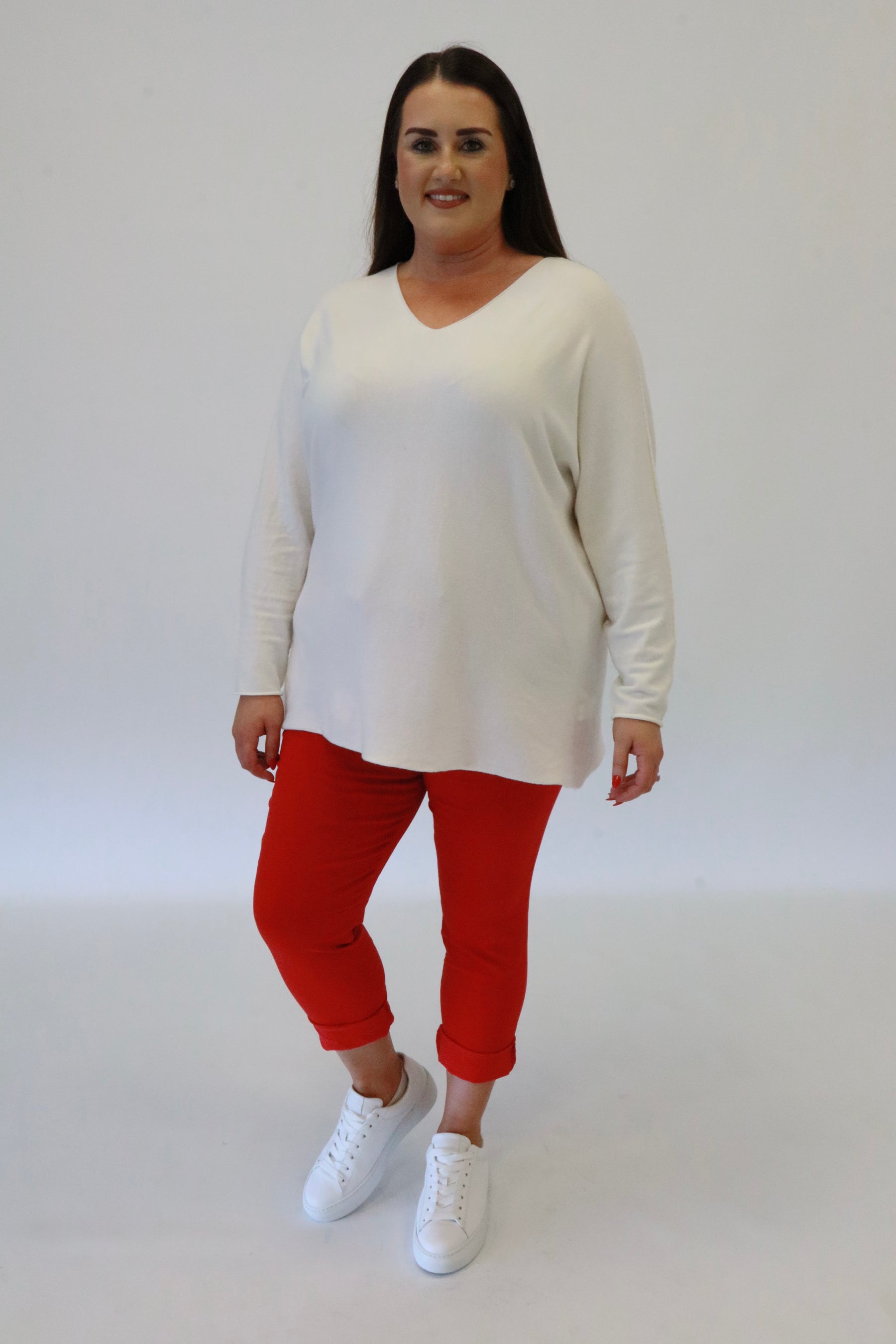 Grace Jogger in Red