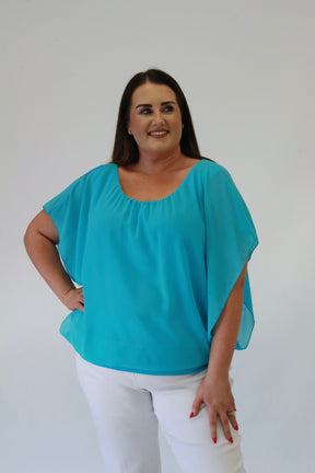 Magic Blouse in Turquoise