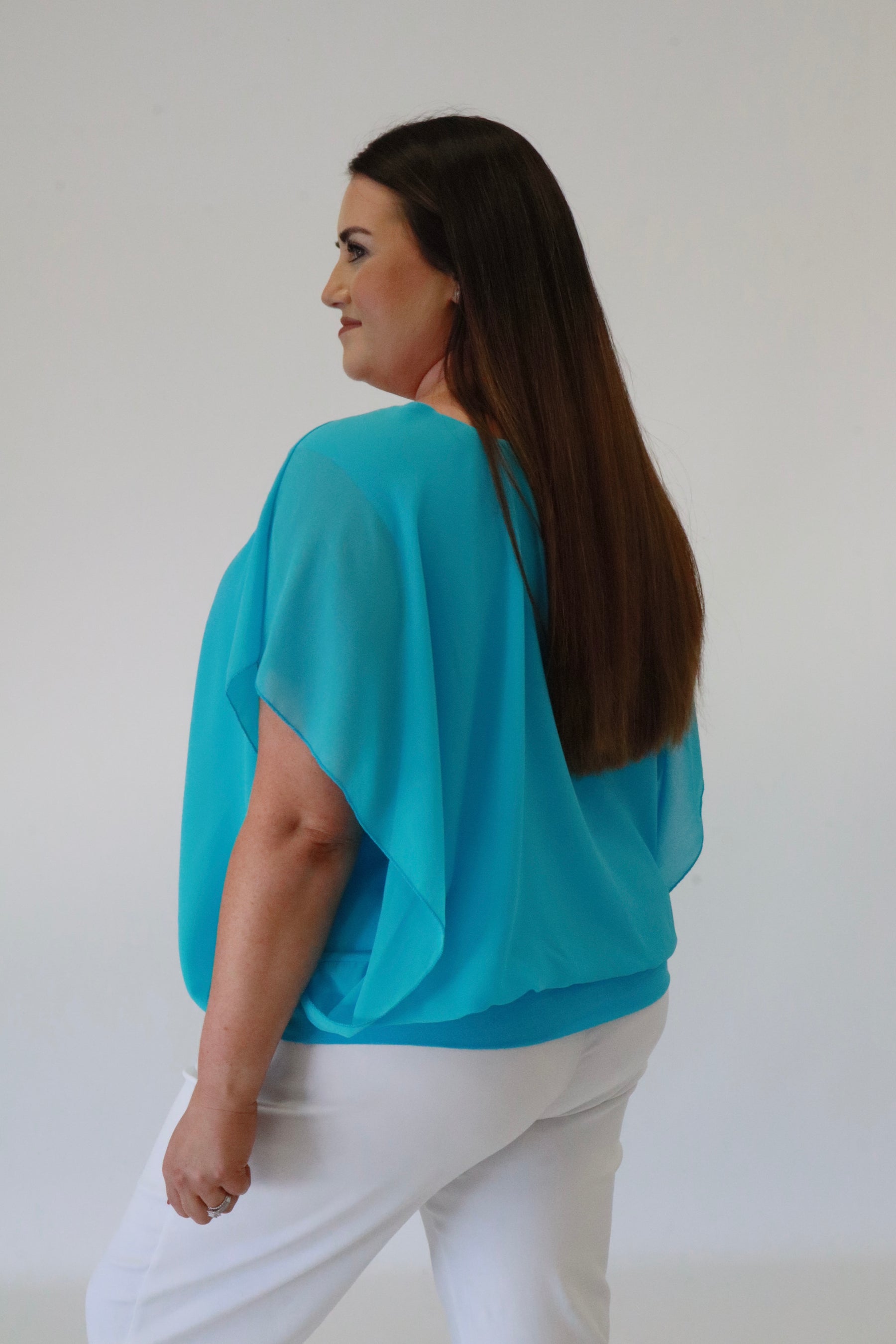 Magic Blouse in Turquoise