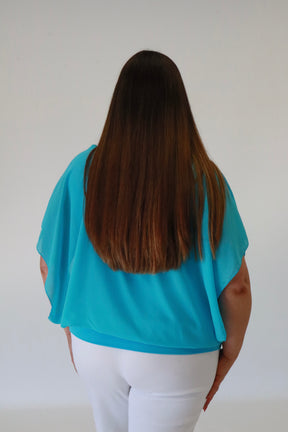 Magic Blouse in Turquoise