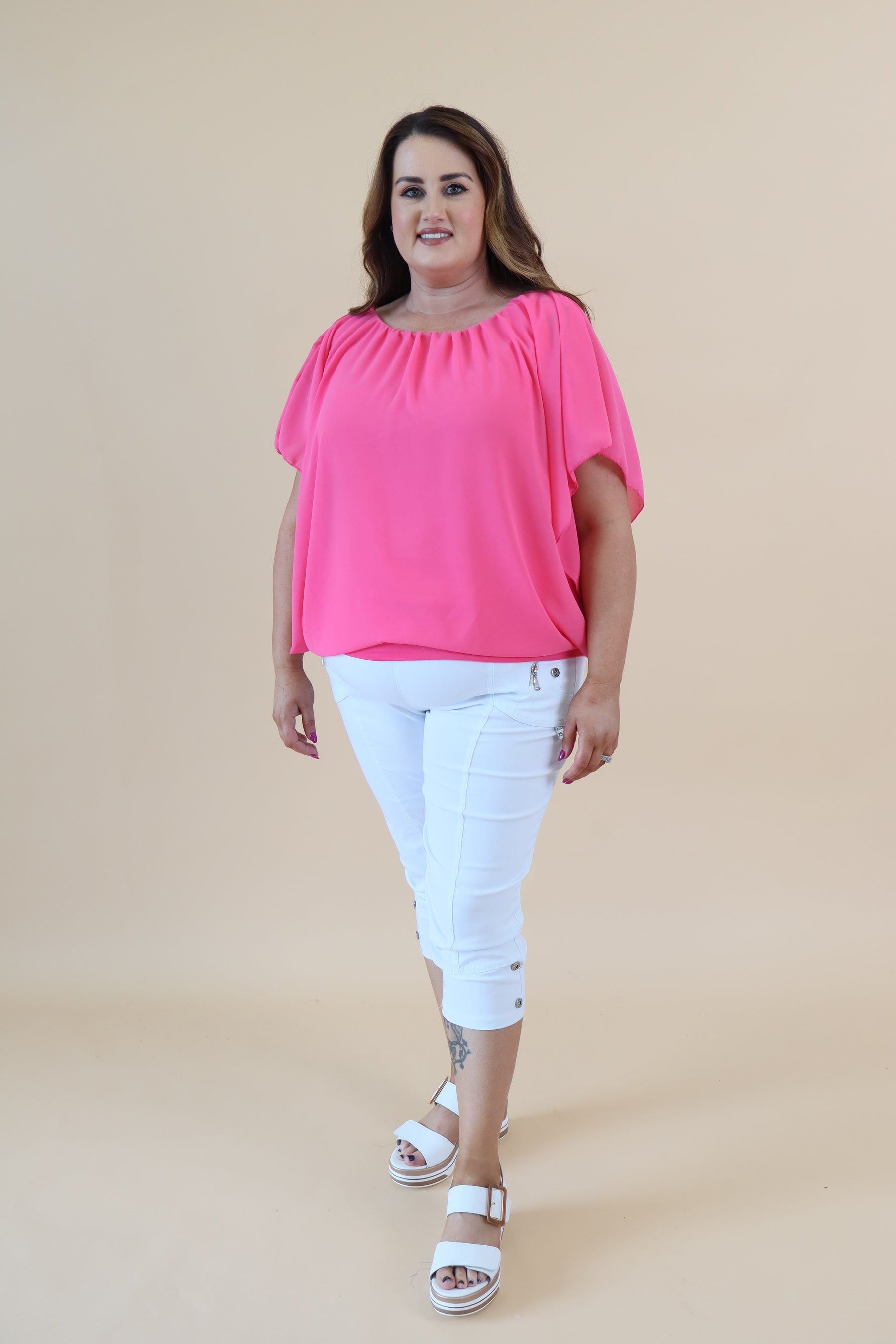 Magic Blouse in Pink Size 1