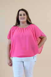 Magic Blouse in Pink -Size 2