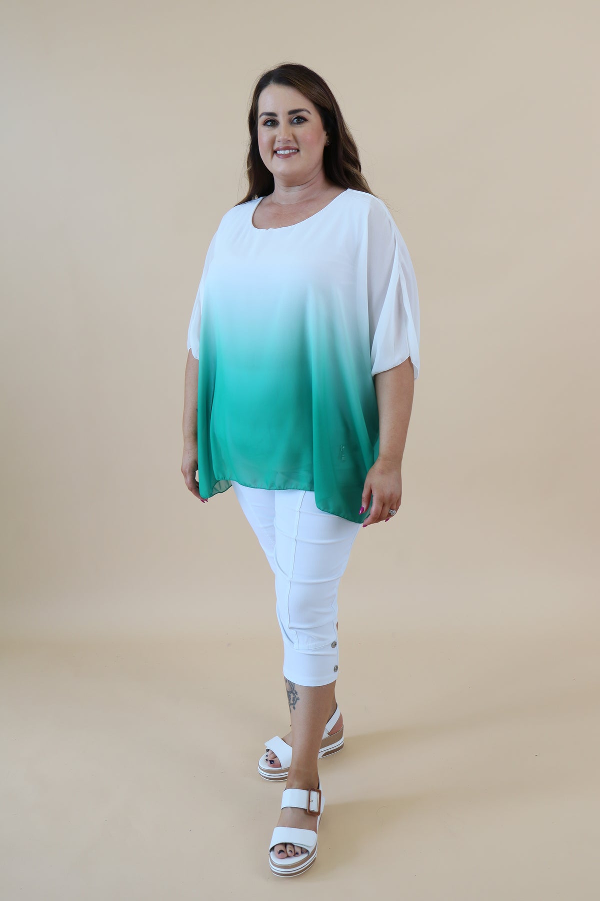 Nellie Blouse in Green