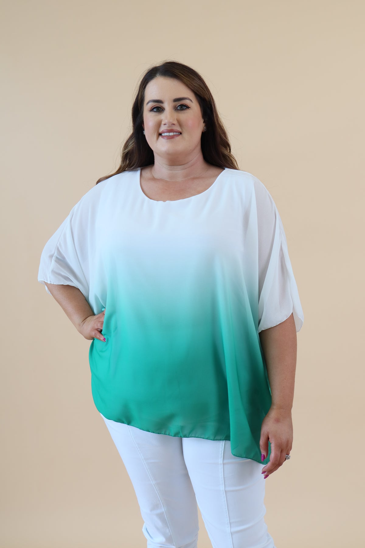 Nellie Blouse in Green