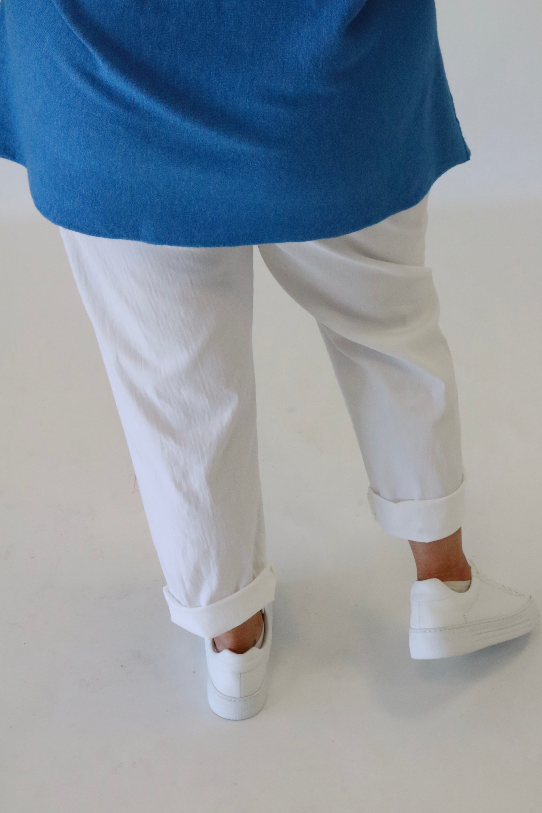 Grace Jogger in White