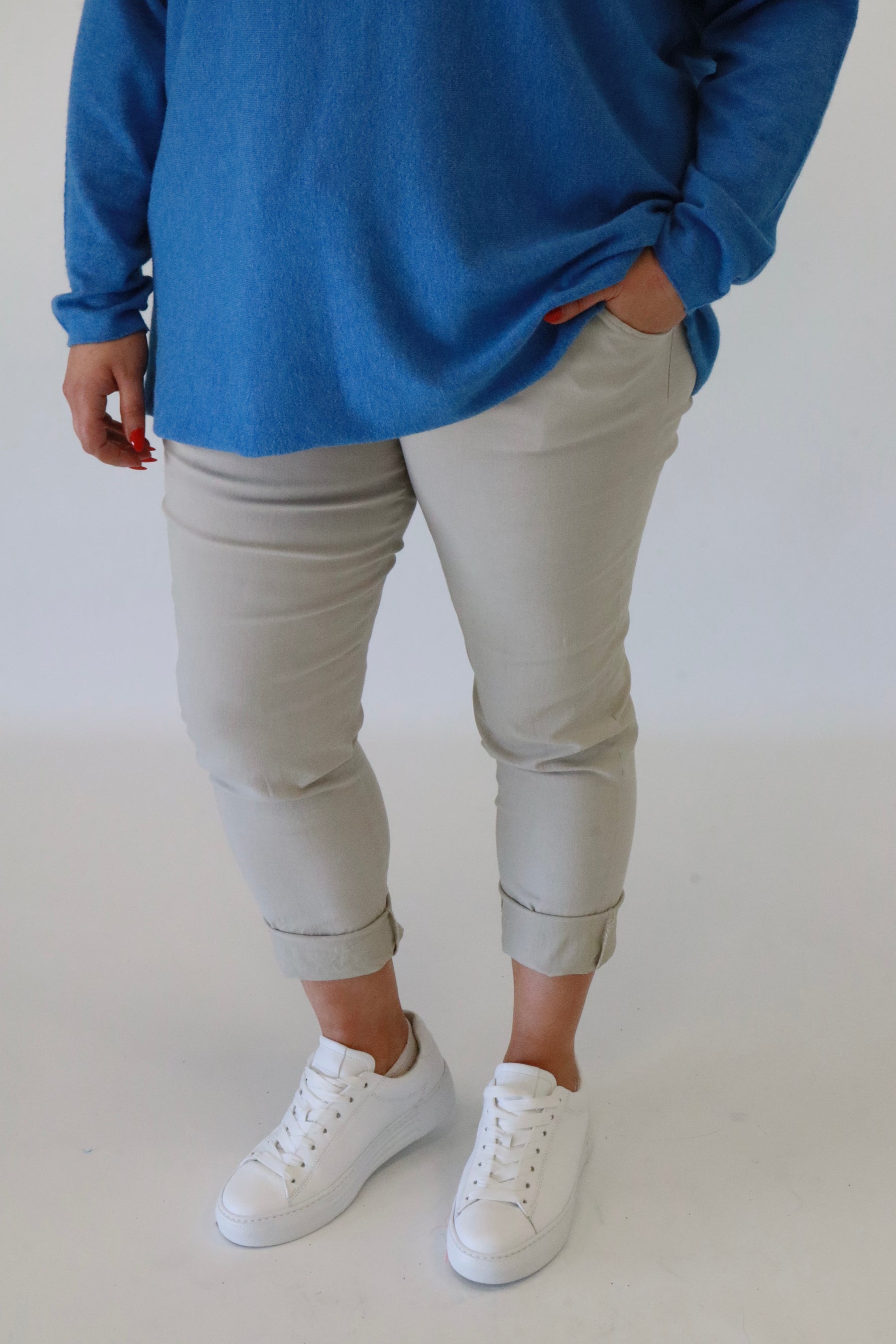 Grace Jogger in Beige