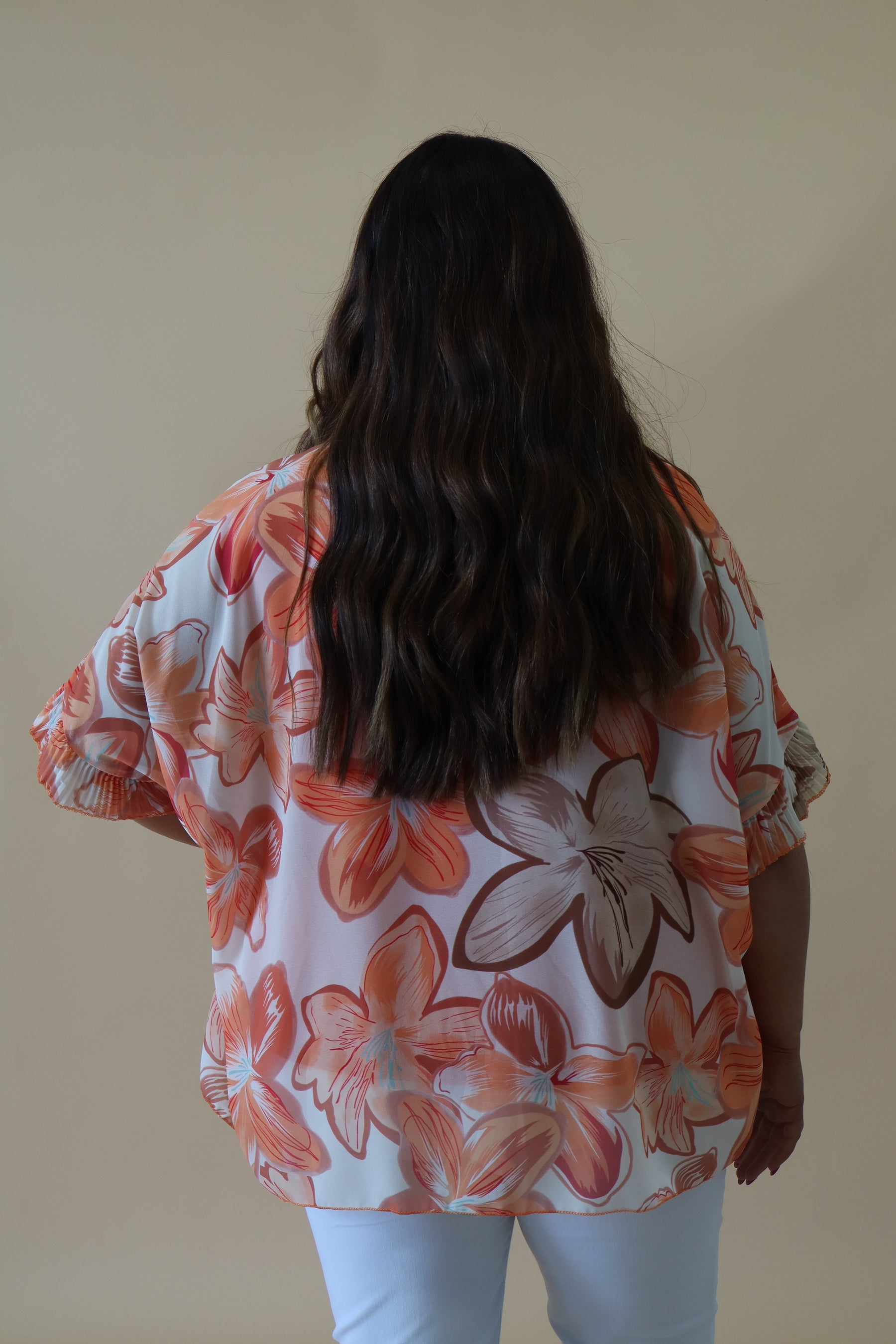 Naomi Blouse in Orange