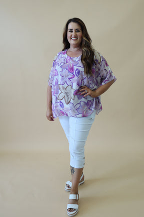 Naomi Blouse in Purple