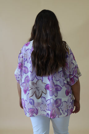 Naomi Blouse in Purple