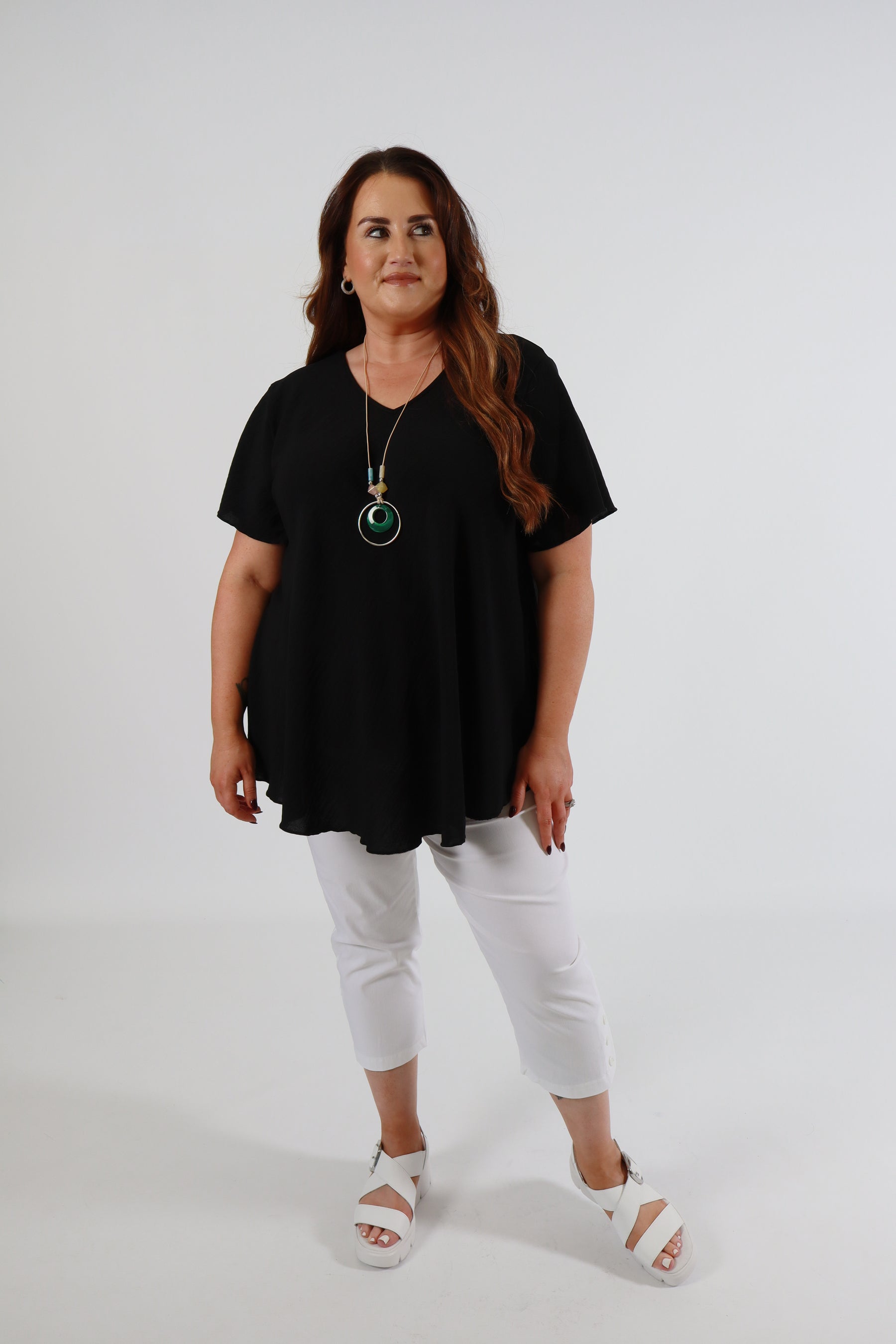 Nina Blouse in Black