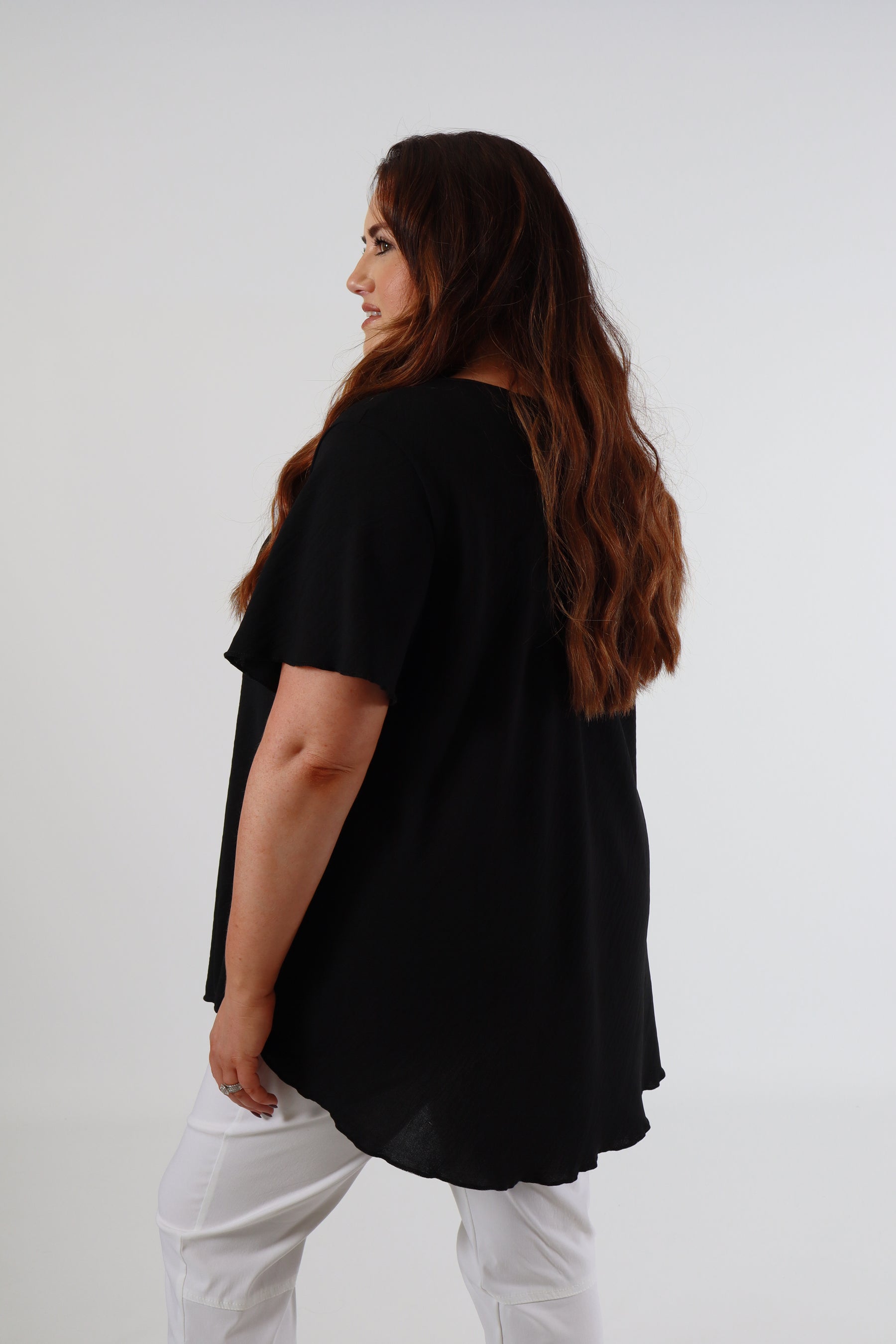 Nina Blouse in Black