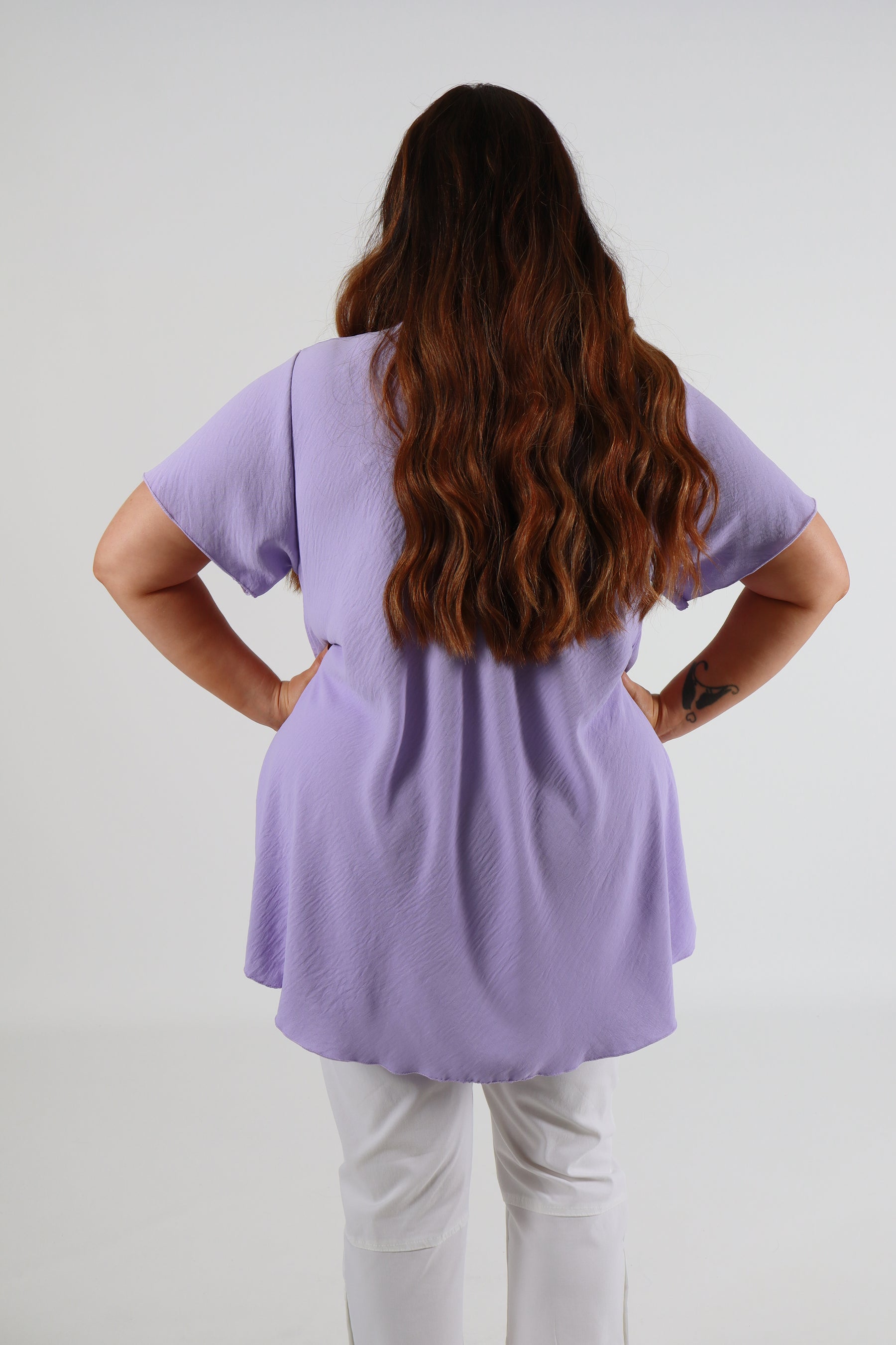 Nina Blouse in Purple