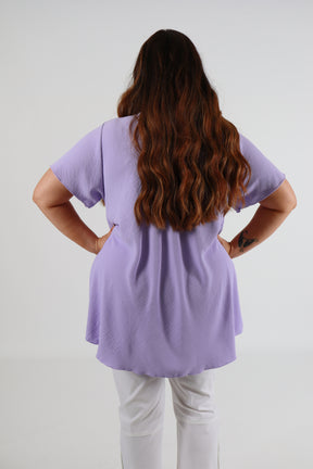 Nina Blouse in Purple