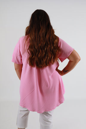 Nina Blouse in Pink