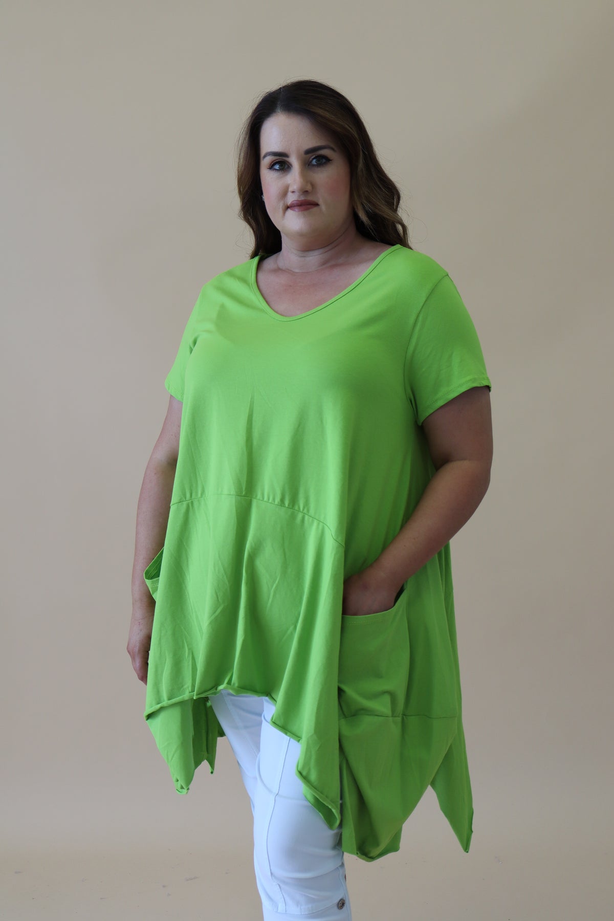 Fiona Tunic in Lime