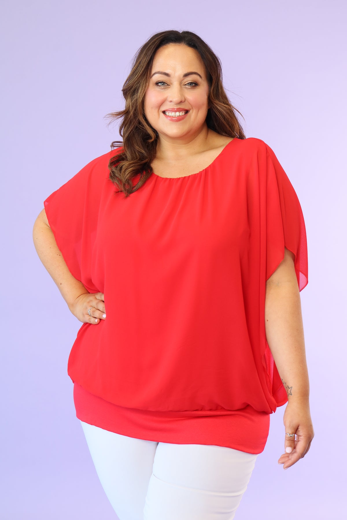 Magic Blouse in Red Size 2