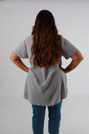 Nina Blouse in Grey