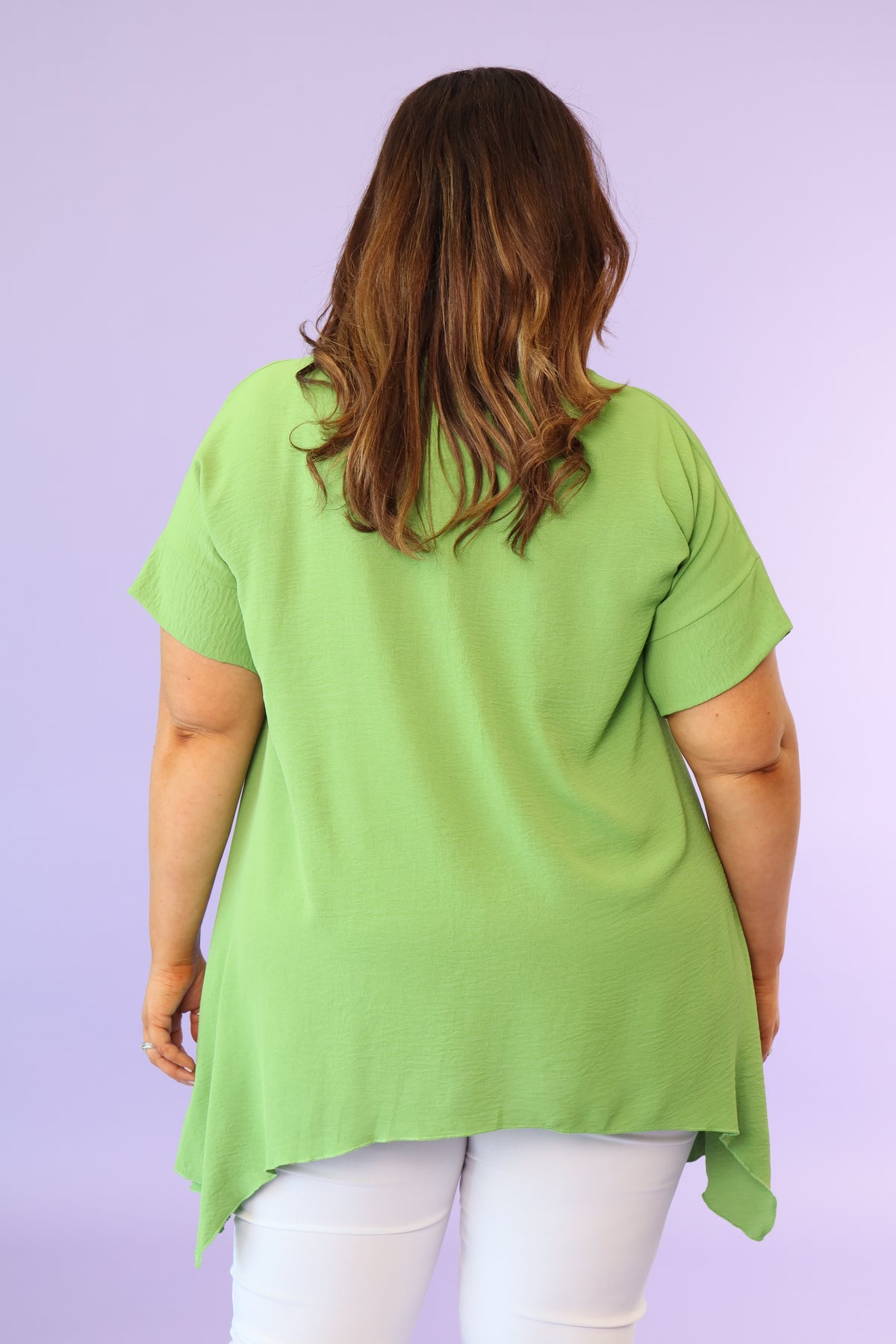 Aoife Tunic Blouse in Green