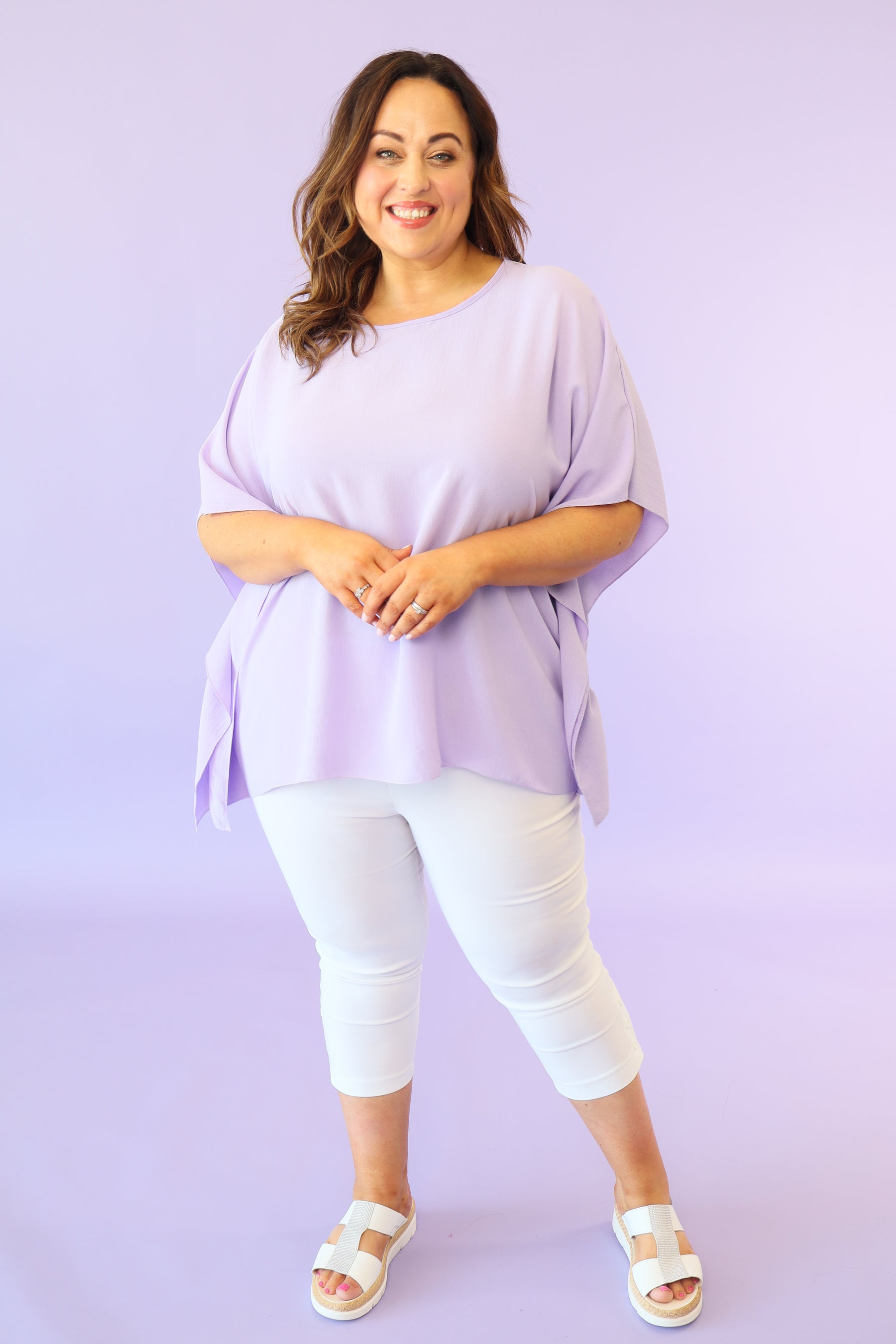 Juliet Top in Lilac