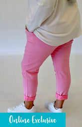 Grace Jogger in Pink