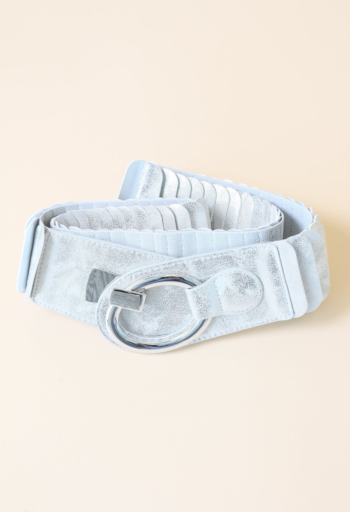 Stretch Belt in Silver