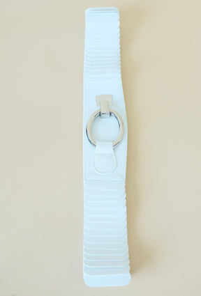 Stretch Belt in White