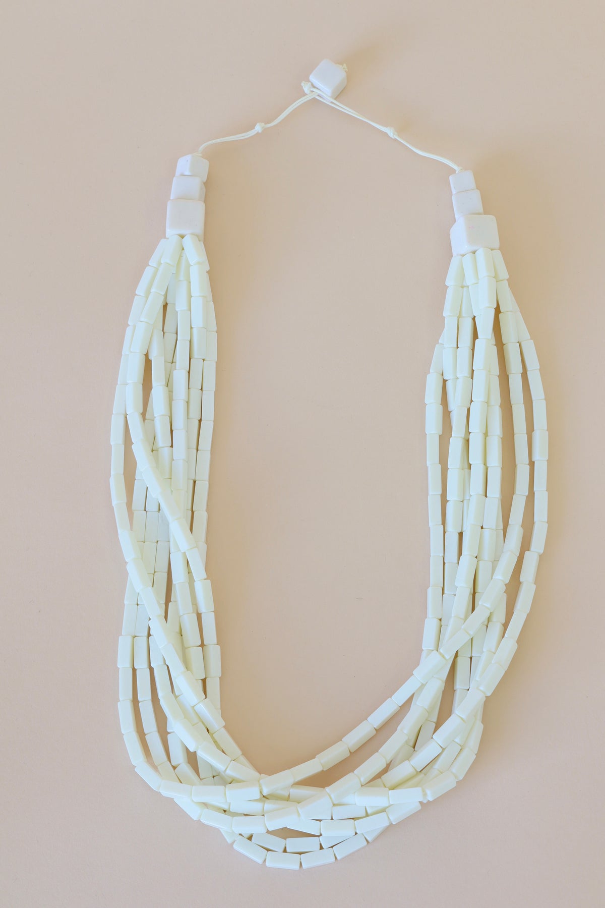 Erica Necklace in Cream