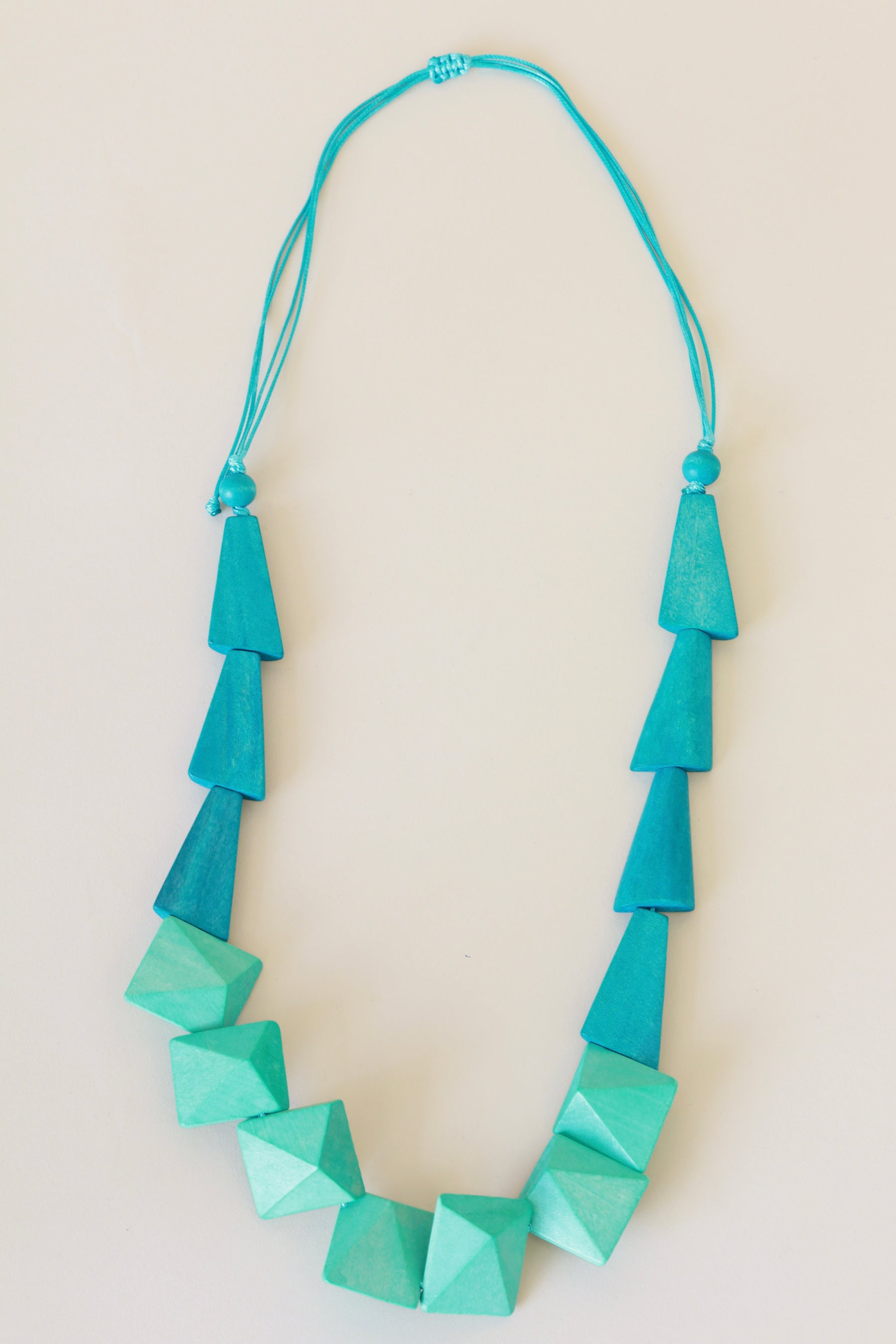 Rhea Necklace in Teal