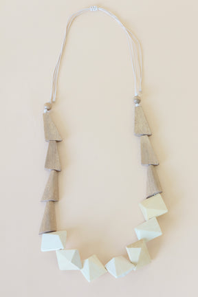 Rhea Necklace in Tan