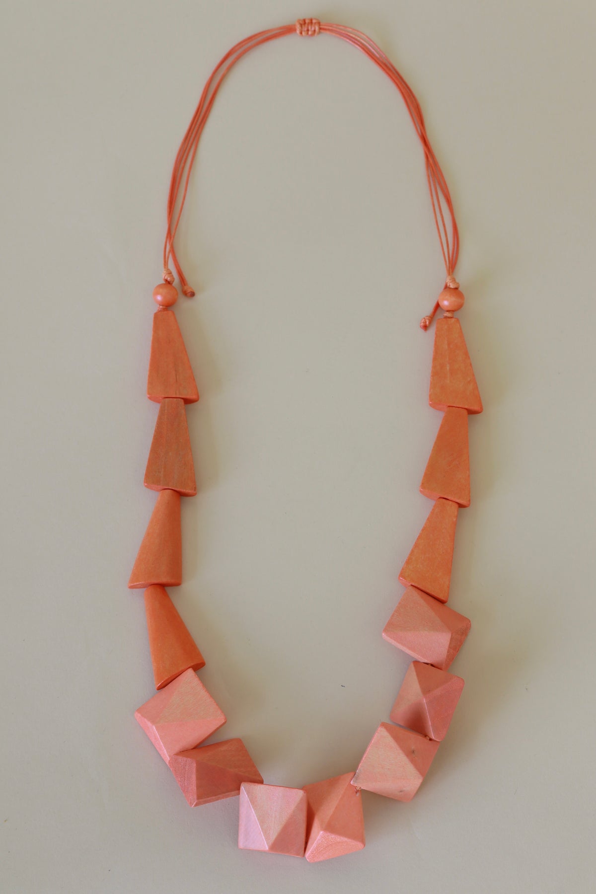 Rhea Necklace in Orange