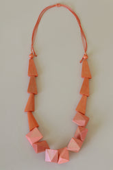 Rhea Necklace in Orange