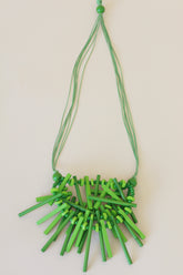 Rosa Necklace in Green