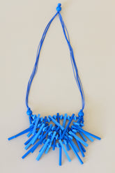 Rosa Necklace in Blue