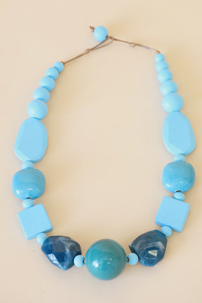 Piper Necklace in Blue