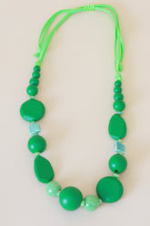 Maybel Necklace in Green