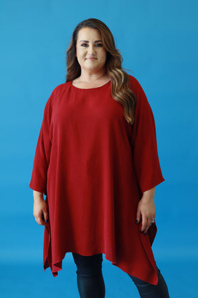 Jane Tunic in Wine