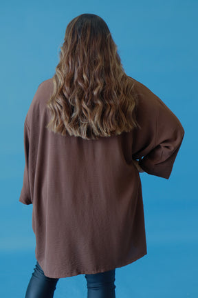 Sophie Cardigan in Brown