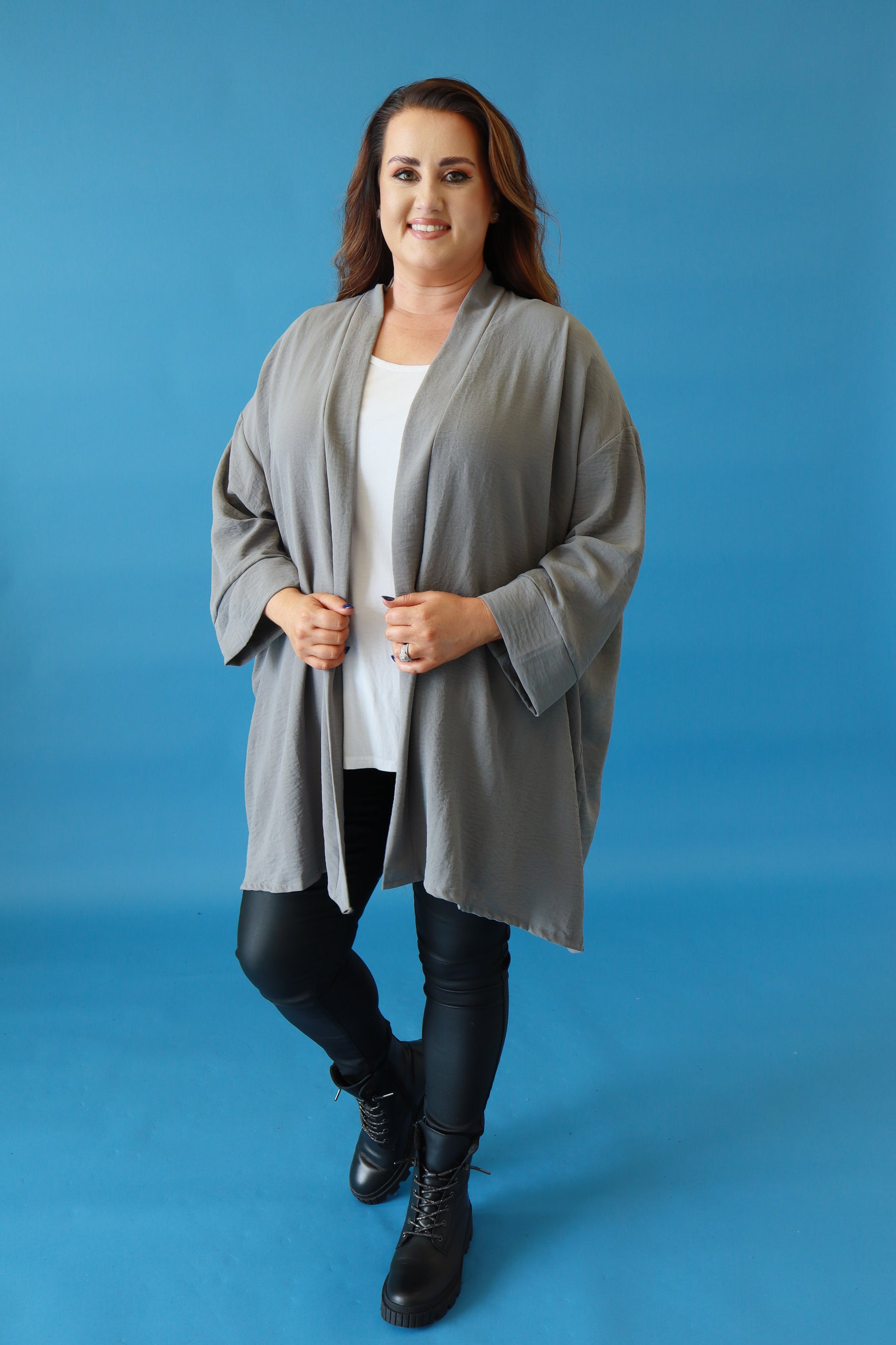 Sophie Cardigan in Grey