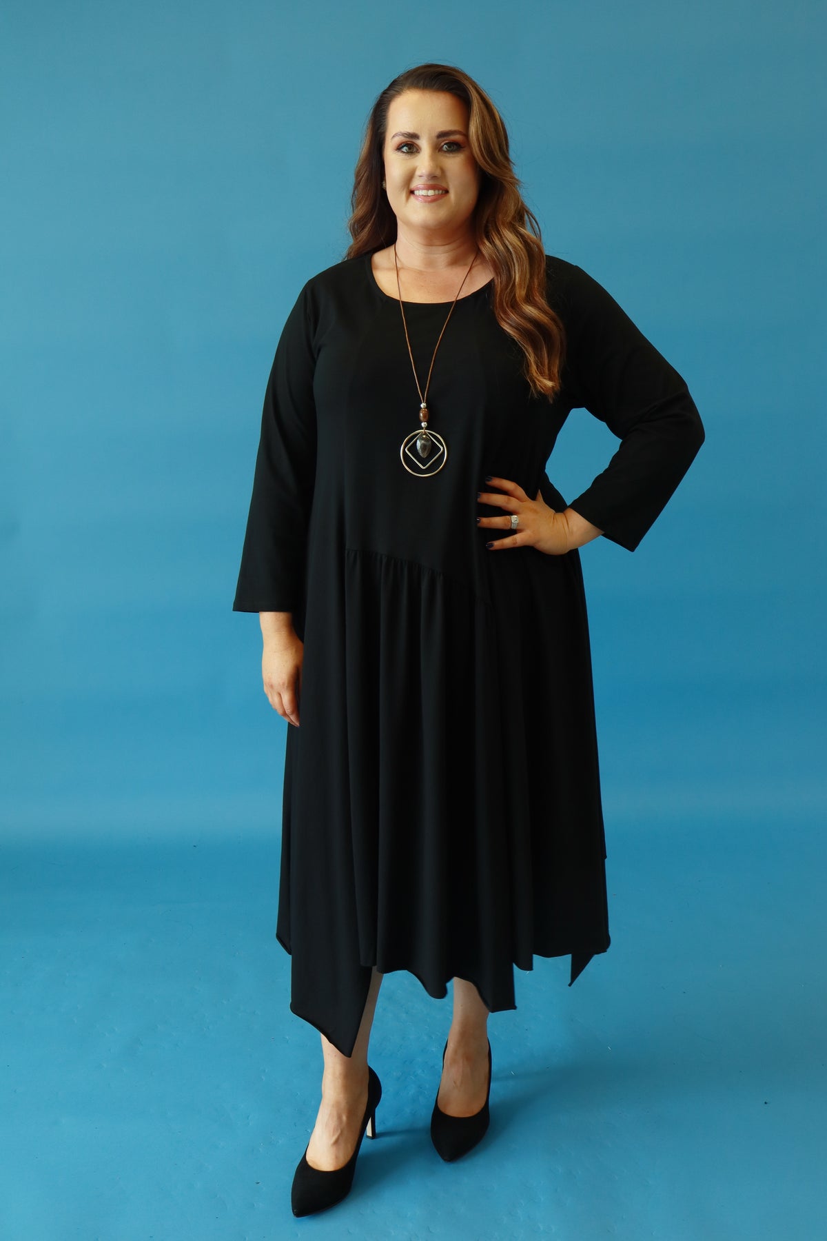 Pippa Dress in Black