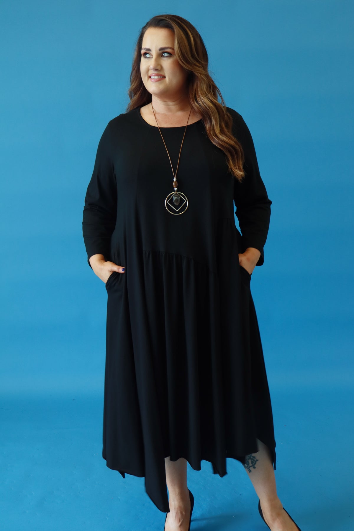 Pippa Dress in Black