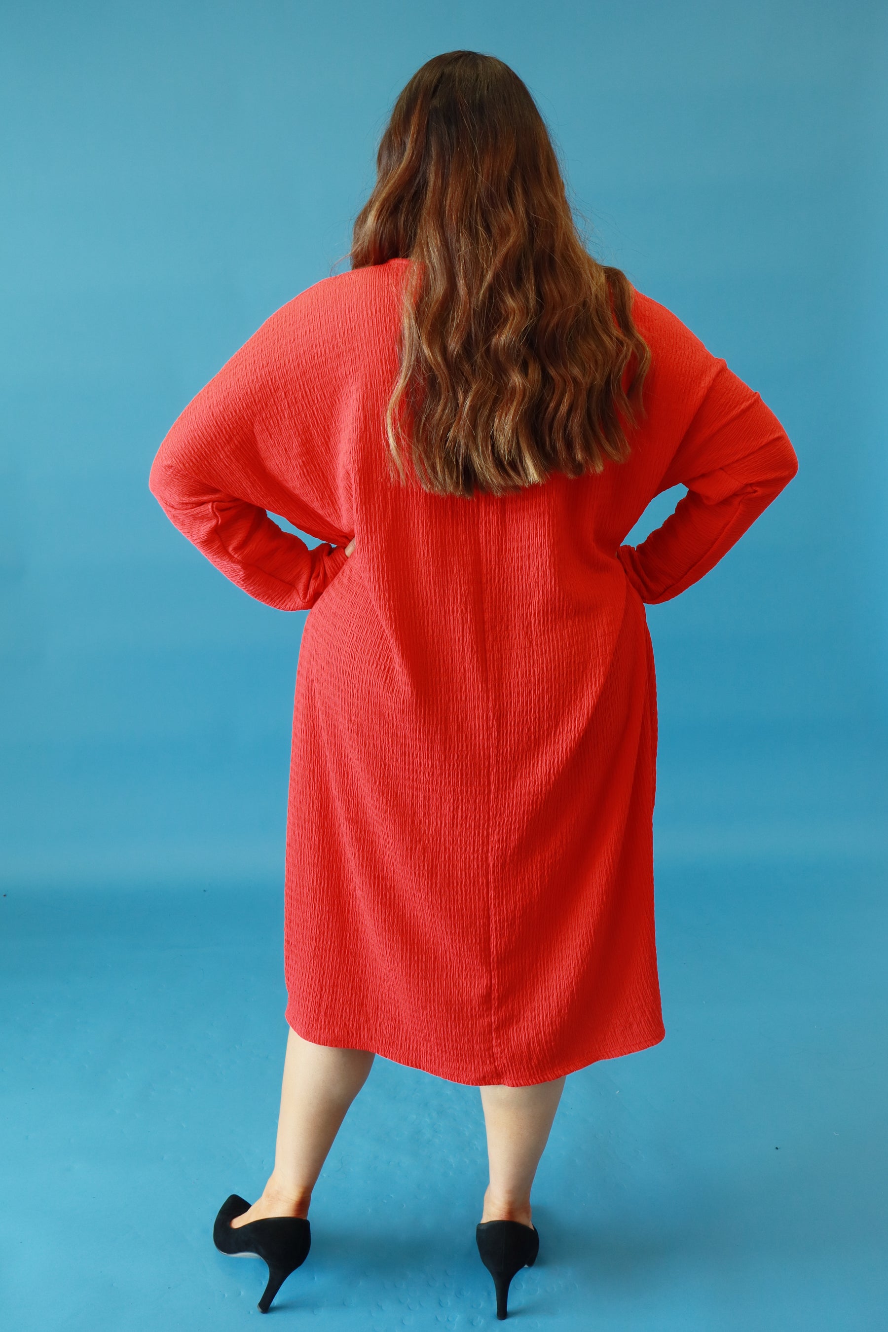 Cameron Dress in Red