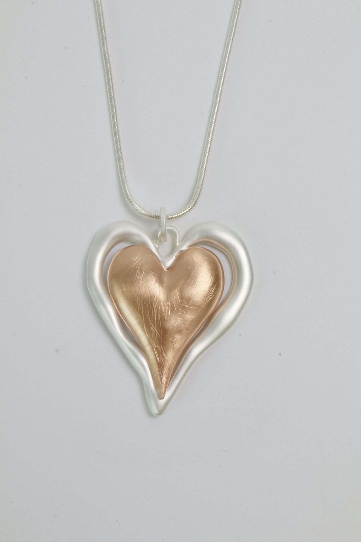 Anna Necklace with Gold Heart