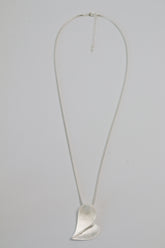 Harlow Heart Necklace in Silver