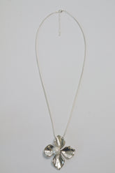 Flora Necklace in Silver