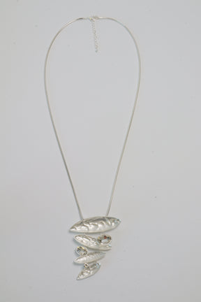 Enya Necklace in Silver
