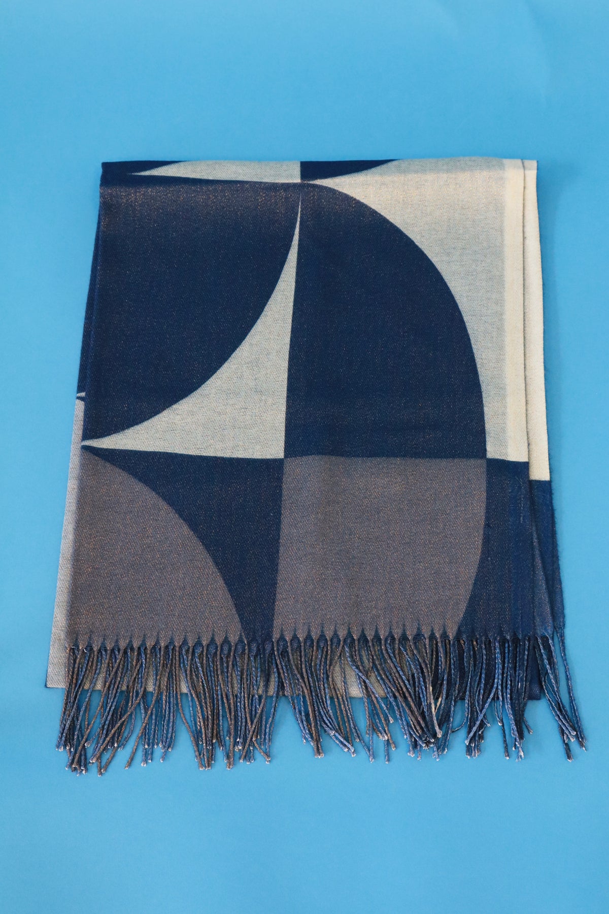 Erin Scarf in Navy