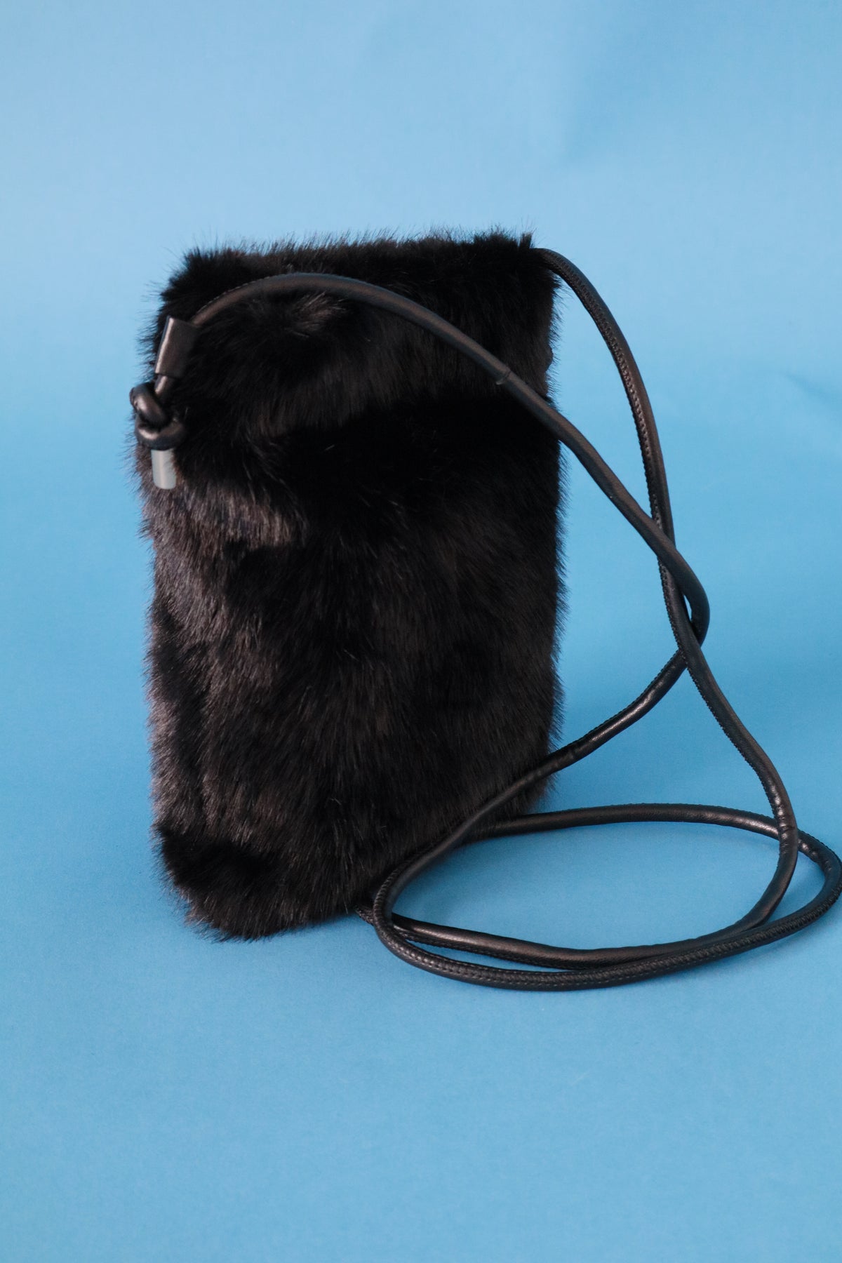 Kylie Crossbody Phone Bag in Black